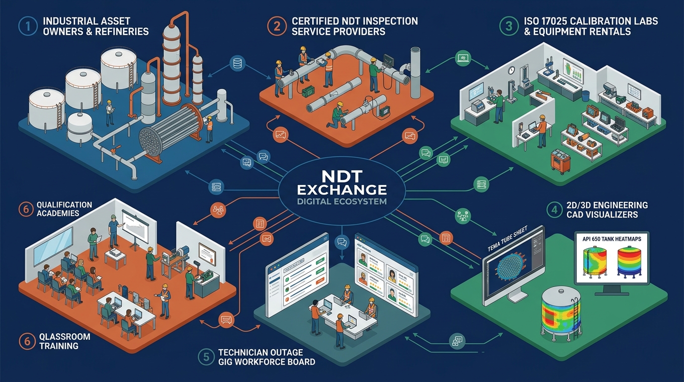 NDT EXCHANGE - Interactive 365-Day Asset Integrity Ecosystem